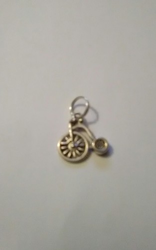 Penny farthing bike pendant - penny,