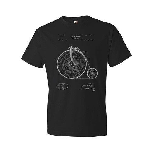 Velocipede patent shirt - patent, penny