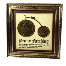 Penny Farthing Bike Coins
