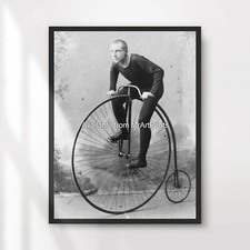 Penny Farthing Bike Black