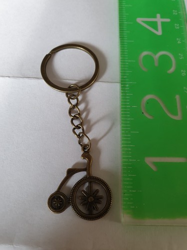 Bronze coloured penny farthing - bronze,