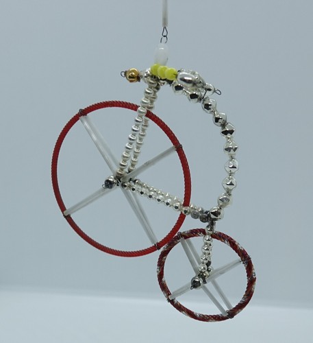 Gablonzer ornament bicycle - ornament,, /