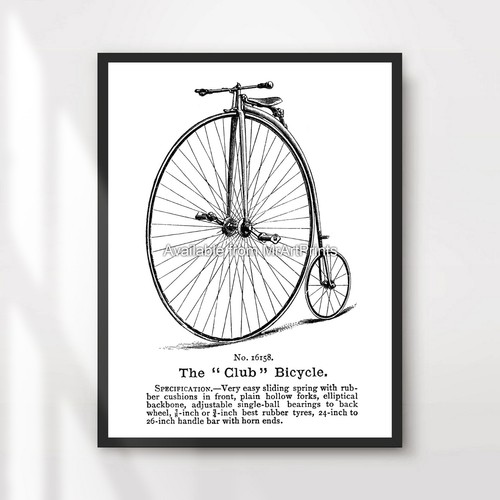 Penny farthing bike - penny,